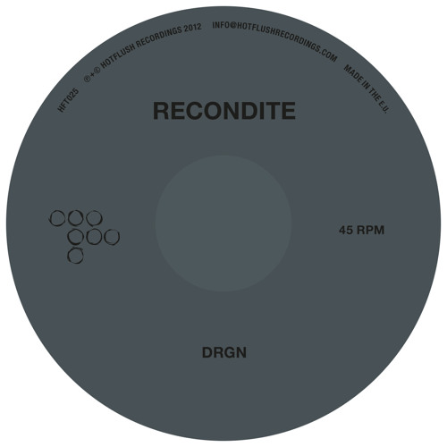 Recondite - DRGN / Wist 365 (HFT025 Preview)