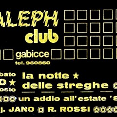 Aleph Club Jano Dj summer '80