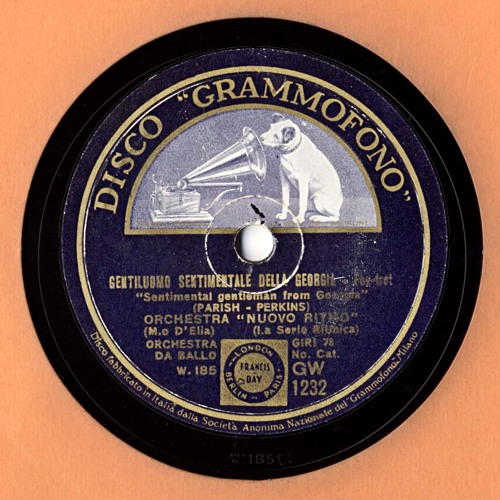 Gentiluomo sentimentale della Georgia (Sentimental gentleman from Georgia) -  Orchestra Nuovo Ritmo
