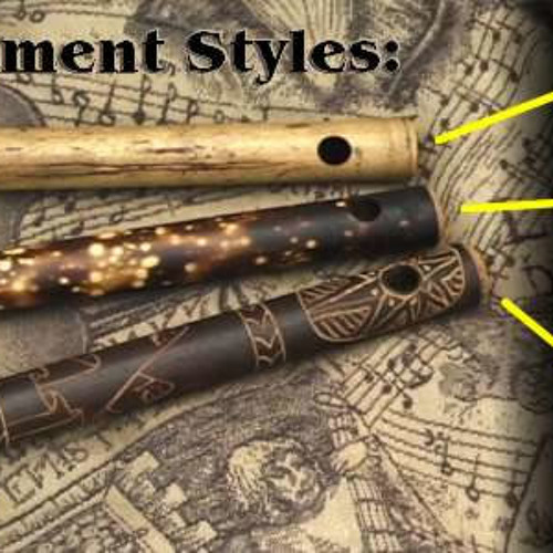 Renaissance Ballad Played On A Bamboo Flute And Keyboard Called "Spanish Ballad" .