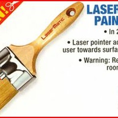 9X4 Laser-Guided Paint Brush