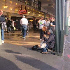 Pike Place Market Busker