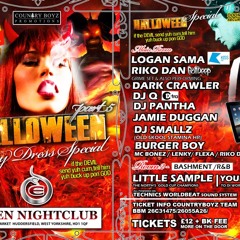 DJ Pantha "PURE PANTHA II" - H.U.D Halloween Promo CD