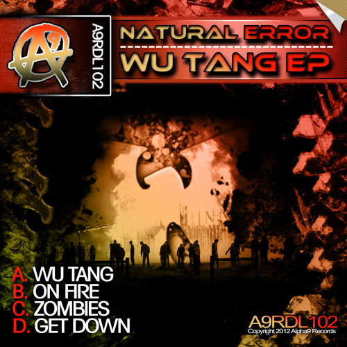 (A9RDL102) "Wu Tang EP' Natural Error (4x Tracks) (Clips)
