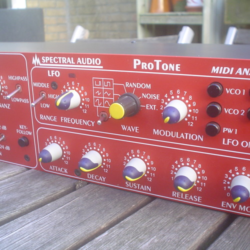 希少】Spectral Audio ProTone MIDI シンセサイザー