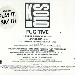 K-Solo - Fugitive (Clark Kent & Cool Jon Love Remix) (1990)