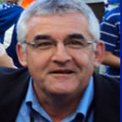 Newtown Jets Director and Media Officer Glen "Bumper" Dwyer post-match 2012 Grand Final Day