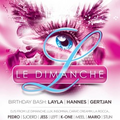 Dj Pedro @ Le Dimanche 29.09.12 ( closing set)