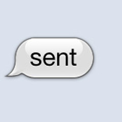 iPhone Text Message Sent