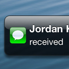 iPhone Text Message Received, Phone Locked