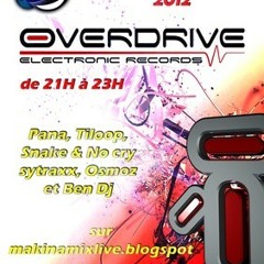 SnaKe & No Cry Radio Show MakinaMix Live"Overdrive Electronic Records"