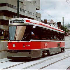 Toronto Transit Streetcar Passes