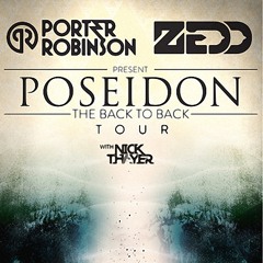 Porter Robinson & Zedd - Live @ Poseidon Tour GLOWfest WVU, United States - 29.09.2012