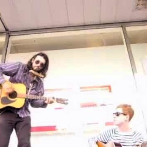 Audran & Cavan Moran live in the streets of Saarbrucken 25july2012