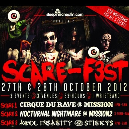 Tom Garnett - SCARE-F3ST 2012 MIX | 27th & 28th Octobedfvdf