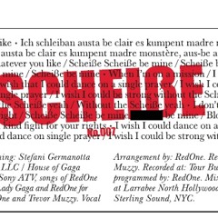 Lady GaGa - Scheiße (Thierry Mugler Remix) Instrumental