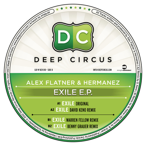 Alex Flatner & Hermanez - Exile - Benny Grauer Remix