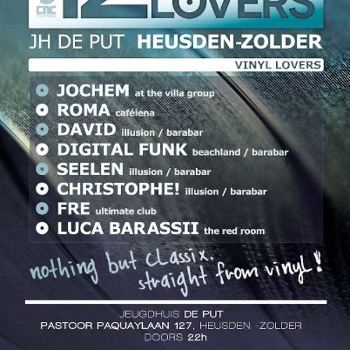 Dj David's vinyl classix set @ 12 inch lovers 05-10-2012