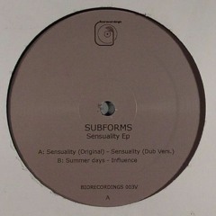 Subforms - Sensuality (DubVersion)      [out now on Bio Recordings!]