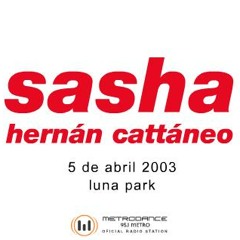 Sasha - Live @ Moonpark BA 2003