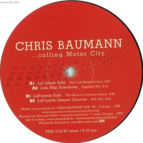 Chris Baumann - Lafayette Ride (Salz Dub Reconstruction)