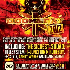 BIG-WORM FtL Mc Ribbz & Si The Sigh @ Hard As F**K Presents, Doomsday 2012