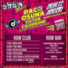 ze pekenho in the mix at row bar 12-08-2012