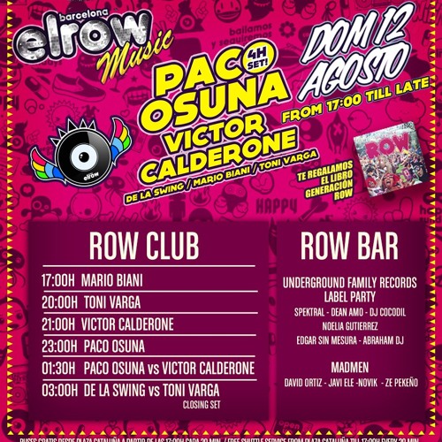 ze pekenho in the mix at row bar 12-08-2012