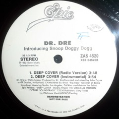 Dr. Dre Introducing Snoop Doggy Dogg - Deep Cover (Instrumental)
