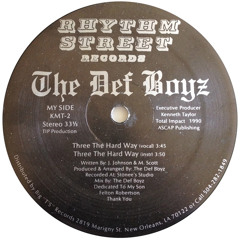 The Def Boyz - Three Tha Hard Way (1988) ft. DJ ICE MIKE