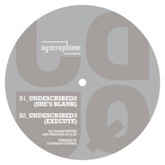 DJ Qu - Undescribed EP (SYNCRO13 Snippets)