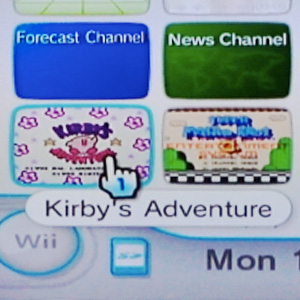 Wii - UI Focus, Home Screen Item