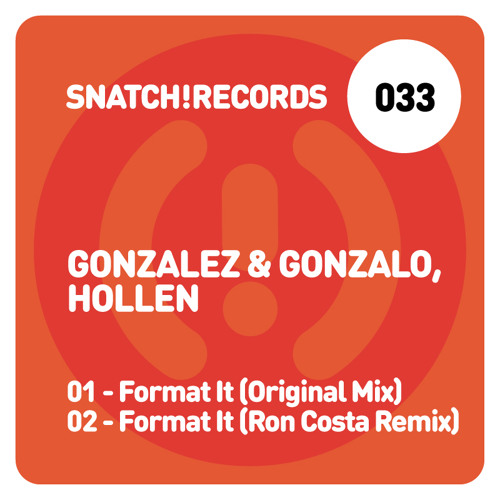 Gonzalez & Gonzalo, Hollen - Format It (Ron Costa Remix) [Snatch! Records]