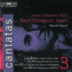 Johann Sebastian Bach / Cantata 'Widerstehe doch der Sunde' / I. Widerstehe doch der Sunde