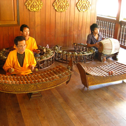 Traditional Cambodian Music - Royal Palace, Phnom Penh, Cambodia