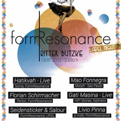 FormResonance@ Ritter Butzke- Konrad Ritter