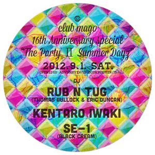 RUB-N-TUG Live @ Club Mago (Clip), Nagoya Japan September 1st 2012