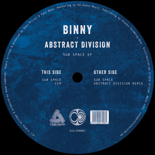 Orbis008 B1 - Binny - Sub Space (Abstract Division Remix)