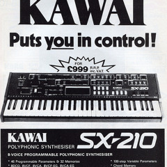 Kawai SX-210 Synth Demo