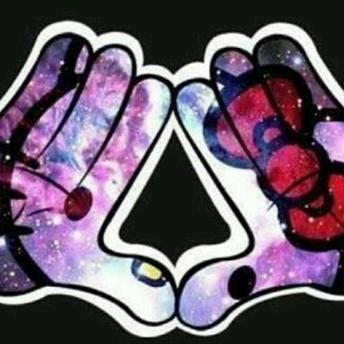 Illuminati Mickey Mouse Hands Galaxy