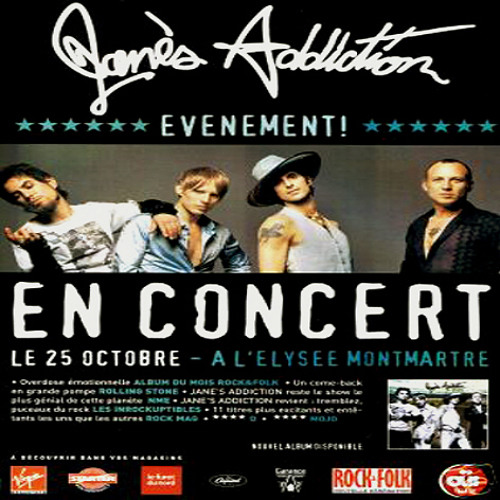 Jane's Addiction - Just Because (live at Elysée Montmartre, Paris)