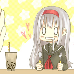 ( は ・ ω ・ や )  おなかすいた ☆彡