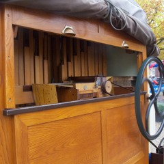 AMS 351 Street Organ from Back