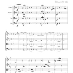 String Quartet No. 14 in D minor "Death and the Maiden" Mvt 1: Allegro by Schubert
