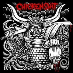 Chickenshit "Death in Battle", side a, Coffin Cut Records #1 (7")