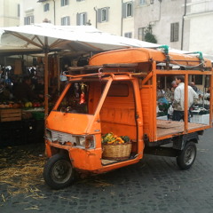 Street Market - Campo De Fiori, Rome, Italy
