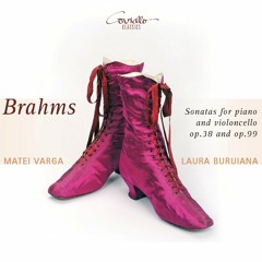 Brahms - Cello Sonata no. 1, mvt. 1 (Matei Varga - piano and Laura Buruiana - cello)