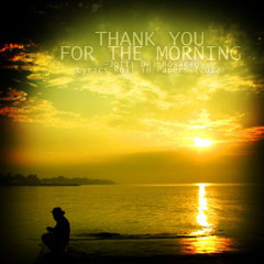 Thank you for the morning - OFF ₱apers "Lyrics roll in papers"