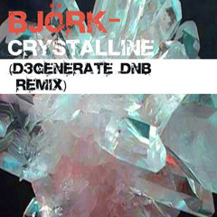 Björk - Crystalline ( d3generate DnB Remix)