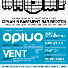 WHOMP! Mix 001 - Tryptich 26/10/12